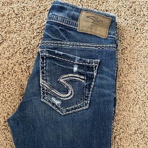 Silver Jeans Suki Capri (W27, L22.5)